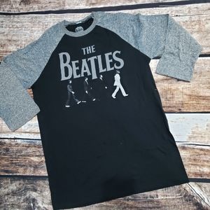 NWOT The Beatles Abbey Road Baseball Tee